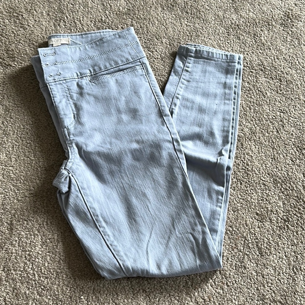 loft light blue dress pants